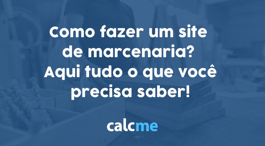 Como fazer um site de marcenaria