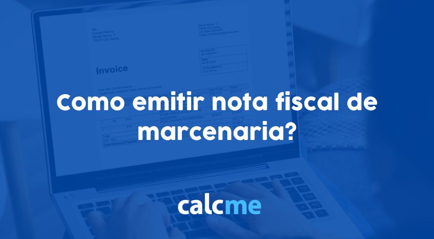 Como emitir nota fiscal de marcenaria?