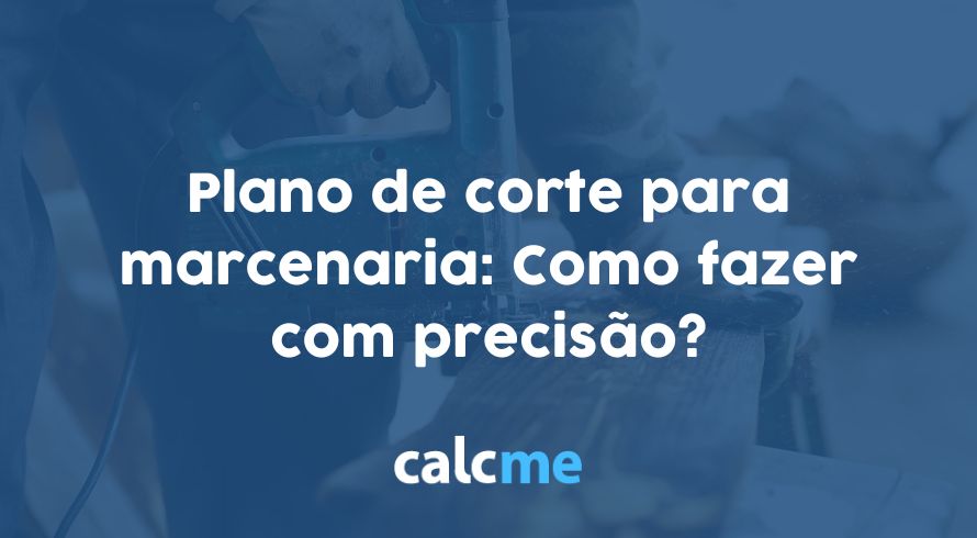 Plano de corte para marcenaria