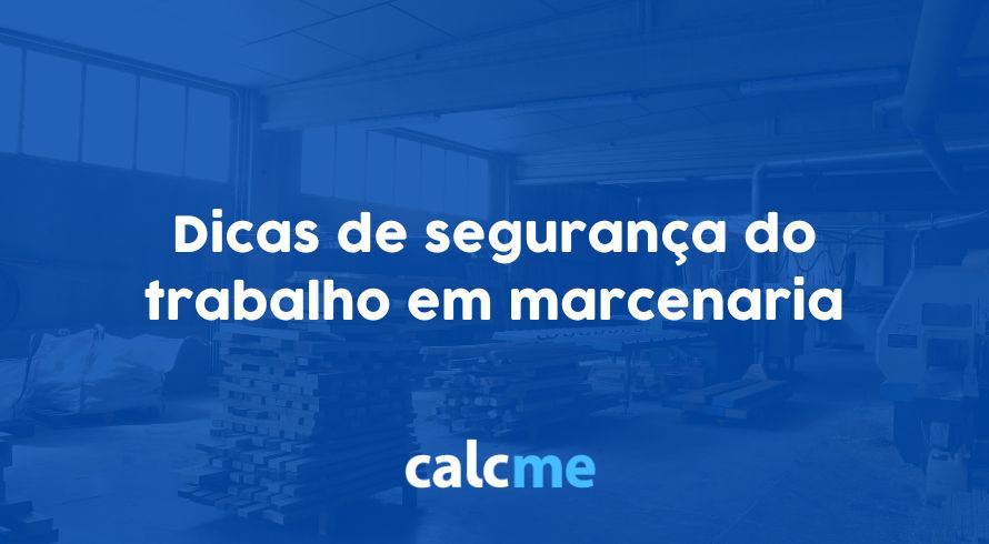 segurança do trabalho em marcenaria