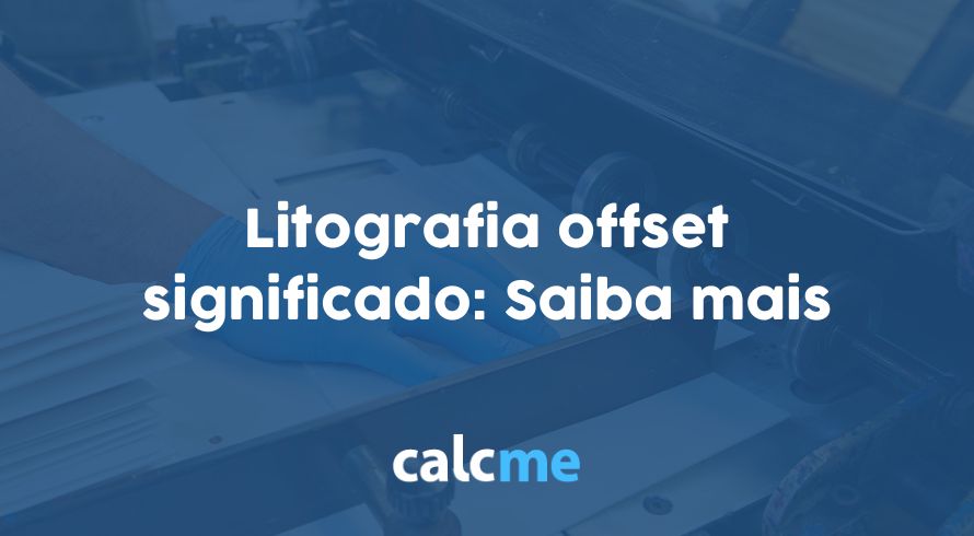 Litografia offset significado