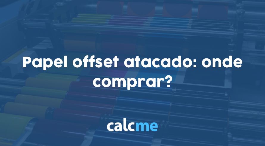 Papel offset atacado: onde comprar?